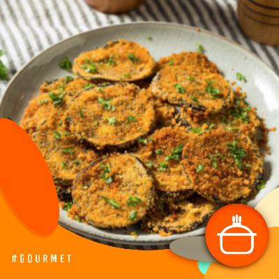 Alvorada Gourmet - Berinjela empanada crocante