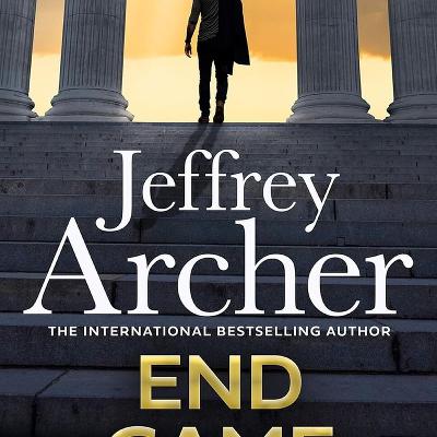 Jeffrey Archer with his latest and penultimate book!