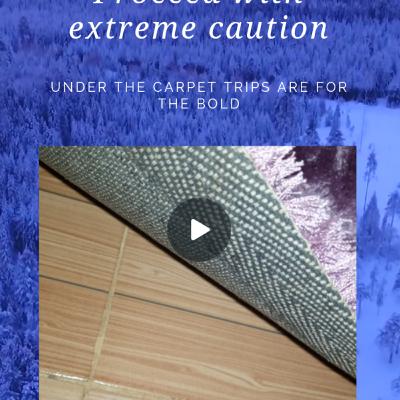 Clear out what's under the rug...