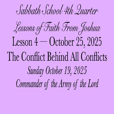 The Conflict Behind All Conflicts — Commander of the Army of the Lord The Conflict Behind All Conflicts — Commander of the Army of the Lord