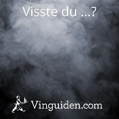 Kan ett vin smaka rök?