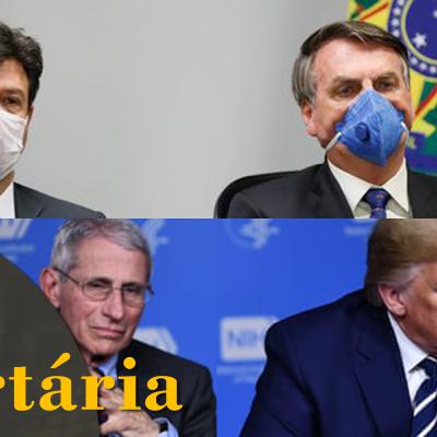 Mandetta e Dr. Fauci, ambos prestes a cair. Seria coincidência?