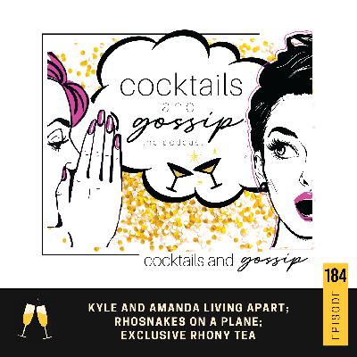 184. Kyle and Amanda living apart; RHOSnakes on a Plane; Exclusive RHONY tea 184. Kyle and Amanda living apart; RHOSnakes on a Plane; Exclusive RHONY tea