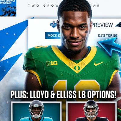 Kenyon Sadiq to Carolina? NFL Draft IQ Says YES & Why Devin Lloyd or Kaden Elliss Are LB Options!