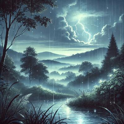 ️ Das beruhigende Murmeln von GEWITTER und REGEN