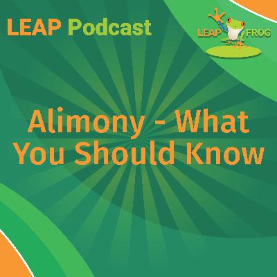 Alimony - What You Should Know if You're in a Situation Like This
