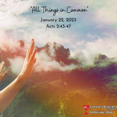 All Things in Common