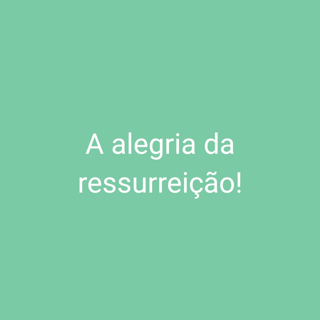 A alegria da ressurreição episode artwork