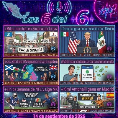 14 de septiembre de 2026 | Miles marchan en Sinaloa por la paz 14 de septiembre de 2026 | Miles marchan en Sinaloa por la paz