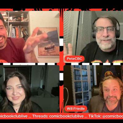 Comic Book Club: Will Friedle And Shelby Young, Paul Pope, And John Dudley Comic Book Club: Will Friedle And Shelby Young, Paul Pope, And John Dudley