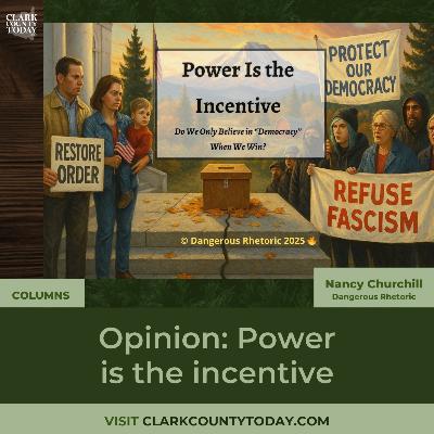 Opinion: Power is the incentive