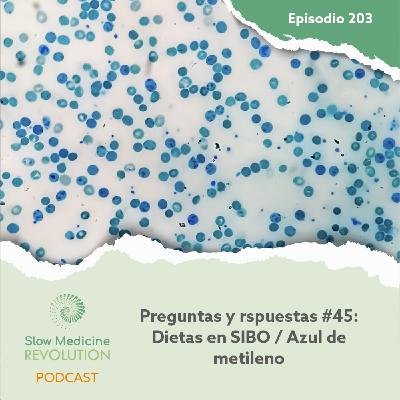 203 - P&R45 - Dietas en SIBO / Azul de metileno - Episodio exclusivo para mecenas