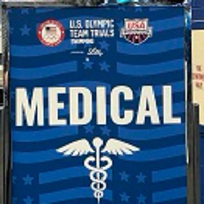 Making a splash at the U.S. Olympic Swimming Trials.