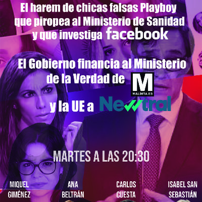 Adelanto fans:Las chicas playboy fake que aman a Sanidad por dinero y el Gobierno del bulo que paga verificadores Adelanto fans:Las chicas playboy fake que aman a Sanidad por dinero y el Gobierno del bulo que paga verificadores