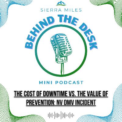 The Cost of Downtime vs. The Value of Prevention