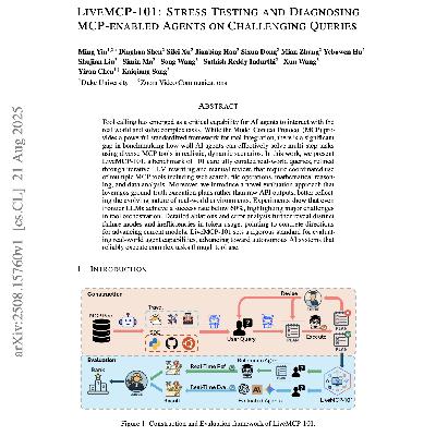 【第468期】LiveMCP-101：多步工具调用的基准测试与分析