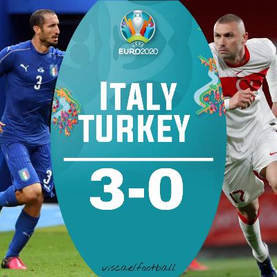 THE FIRST GAME OF EURO.       ITALY 3 - 0 Turkey