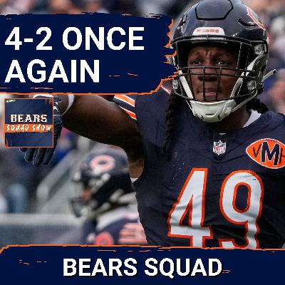BEARS SQUAD SHOW: Are the 2025 4-2 Chicago Bears in a MUCH BETTER place than the 2024 4-2 Bears??