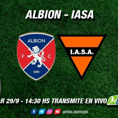 Albion 4-0 Iasa, Fecha 10 (Segunda División)
