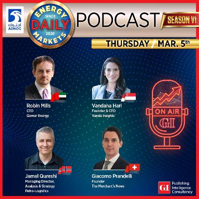 PODCAST: Daily Energy Markets - March 5th