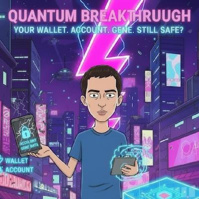 比特币暴跌因为量子计算大突破威胁加密世界？你的钱包、账户、基因还安全吗？