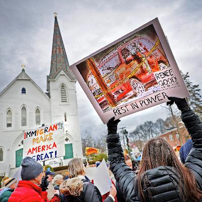 Chaos in Minneapolis as anti-ICE protesters storm church