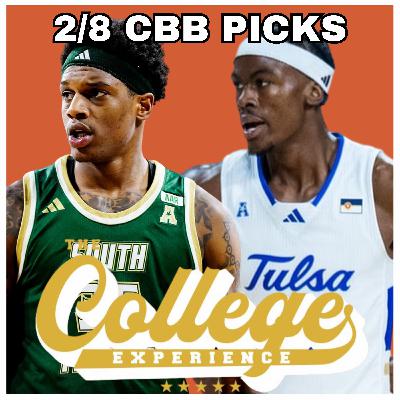 College Basketball Picks For February 8th (Ep. 1127)