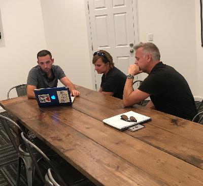 Jay Poston, Michelle Snodgrass Talk with Mark Collier