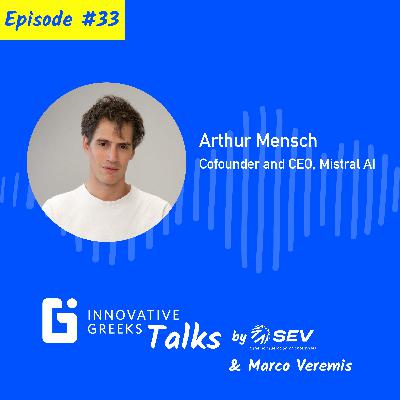 Arthur Mensch: H Ευρώπη πρέπει να έχει το δικό της ΑΙ μέλλον. Arthur Mensch: H Ευρώπη πρέπει να έχει το δικό της ΑΙ μέλλον.