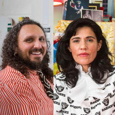Karla Diaz and Mario Ybarra Jr. Artists in both Work & Life.