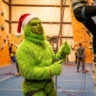 Never Take a Grinch Belay Never Take a Grinch Belay