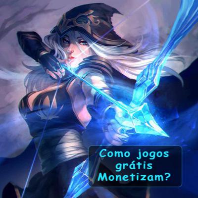 Como jogos grátis monetizam?