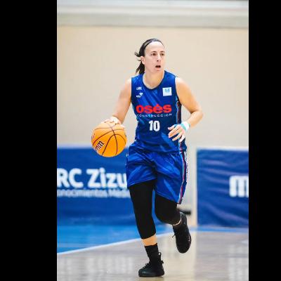 Baloncesto con María Asurmendi tras alcanzar los 600 partidos feb en su carrera profesional