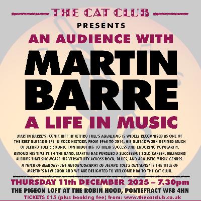 MARTIN BARRE - An Audience With . . . MARTIN BARRE - An Audience With . . .