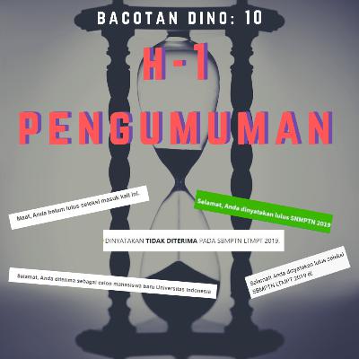Bacotan 10 - H-1 Pengumuman