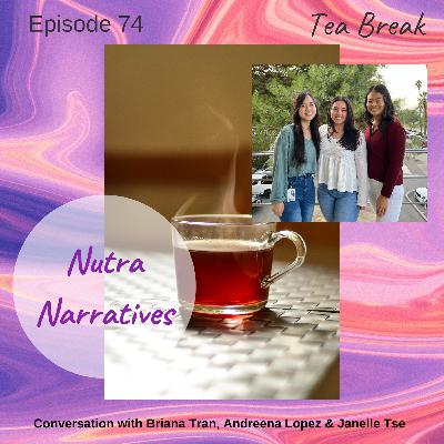 74. Tea Break-Andreena Lopez, Briana Tran & Janelle Tse: Three Wise Meals