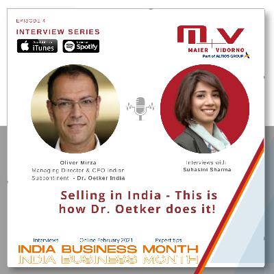 Episode No. 5 Part 1 : Selling in India - This is how Dr. Oetker does it!