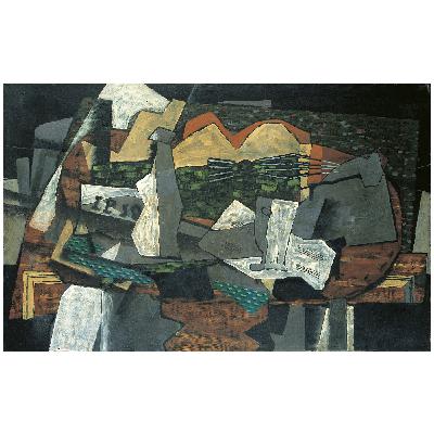 Georges Braque, Nature morte à la guitare, 1919