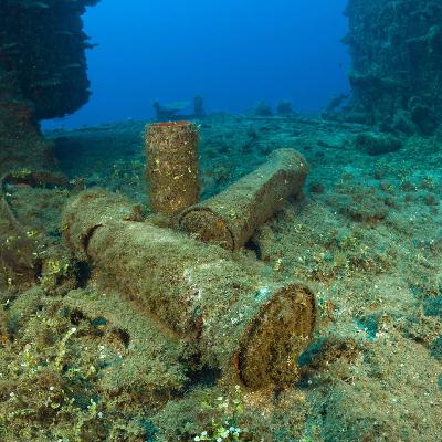 Munition auf dem Grund von Nord- und Ostsee