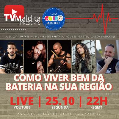 #145 TVMaldita Presents: Como Viver Bem da Bateria Na Sua Região