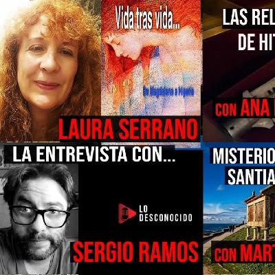 CLAVE7 LIVE T4X56 LA ENTREVISTA CON... LAURA SERRANO SERGIO RAMOS MISTERIOS DE SANTIAGO