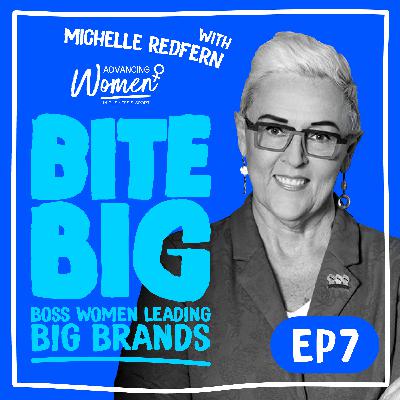 Amber Bites Big with Michelle Redfern - founder Advancing Women in Sport