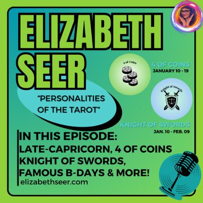 January 10: 4 of Coins and Knight of Swords