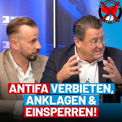Im Interview mit Stephan Brandner und Tobias Teich zum Antifa-Verbot