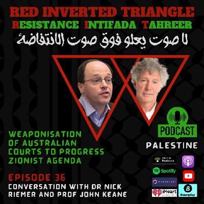 Zionist Lawfare Against pro-Palestine Advocates - Conversation with Australian academics Dr Nick Riemer and Prof John Keane -