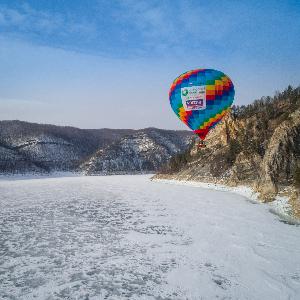 Над Южным Уралом на воздушном шаре