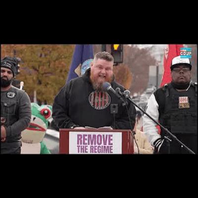 #AngryVeterans Big Sarge & Drill Sgt. Doug POWERFUL Speech At “Remove The Regime” Protest In DC