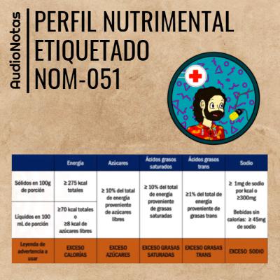 Perfil nutrimental Etiquetado NOM-051
