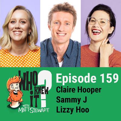 159 - Sammy J, Lizzy Hoo and Claire Hooper