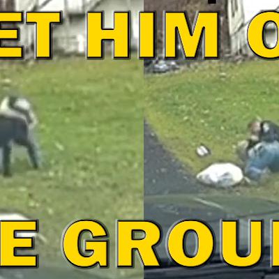 Officer Sucker-Punched By Bad Guy Wrestles Him To The Ground On Video! LEO Round Table S10E237